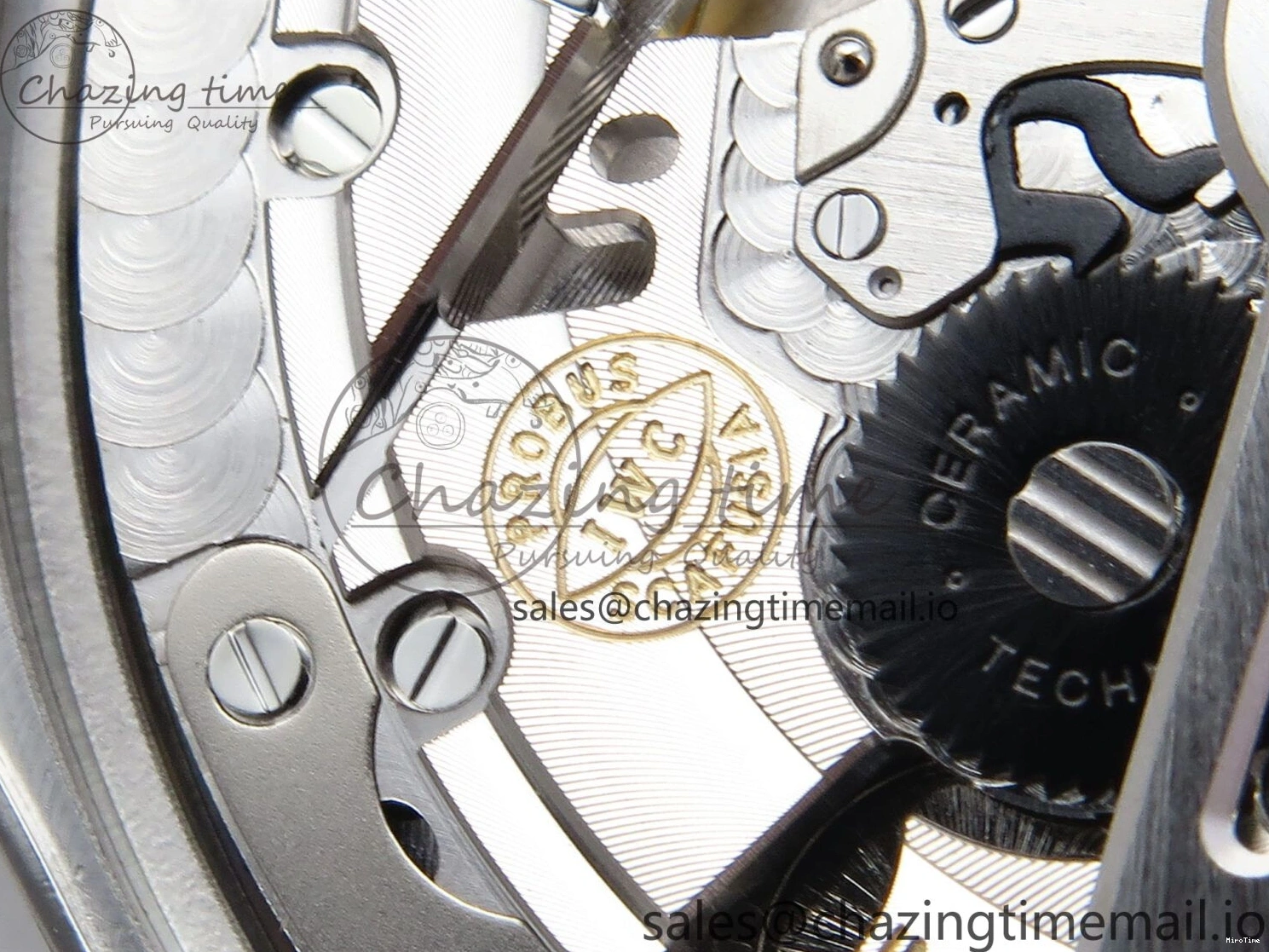 MIROTIME 0522 Portugieser Auto IWC0562A APSF 1:1 Best Edition White RG Dial on SS Bracelet A Unique 6991
